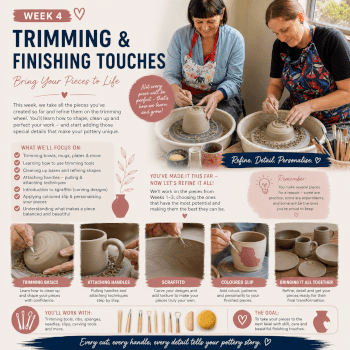 Week 4: Trimming & Detailing – Refine Your Pieces